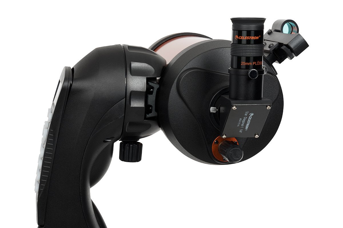 Side view of Celestron Nexstar 5SE Computerized Telescope – Telescope > Catadioptric Telescopes | Shop at Vorion Scientific India