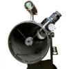 Side view of GSO 6 inch DOB Telescope (Silver) with Free Mobile Holder and Solar Film – Telescope > Reflector Telescopes | Shop at Vorion Scientific India