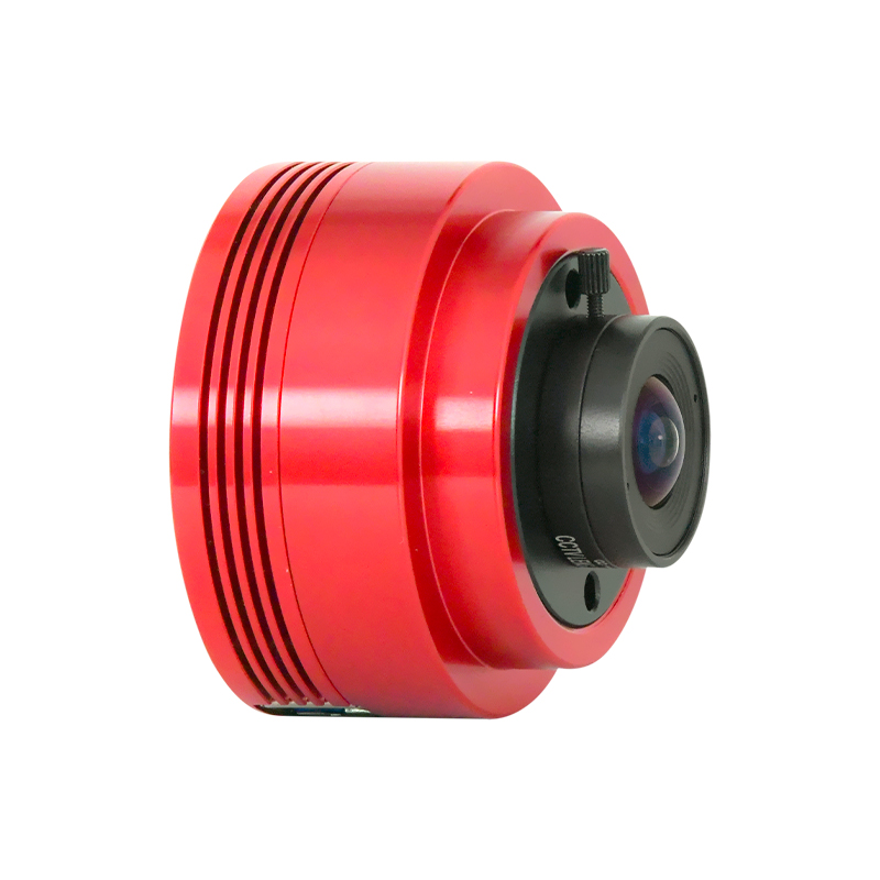 Side view of ZWO ASI715MC Color Astronomy Camera – Camera > Planetary Imaging Cameras | Shop at Vorion Scientific India