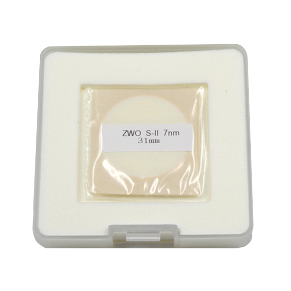 Main image of ZWO New Narrowband 31mm Filter - 31mm SII 7nm – Filters > Narrowband Filter | Shop at Vorion Scientific India