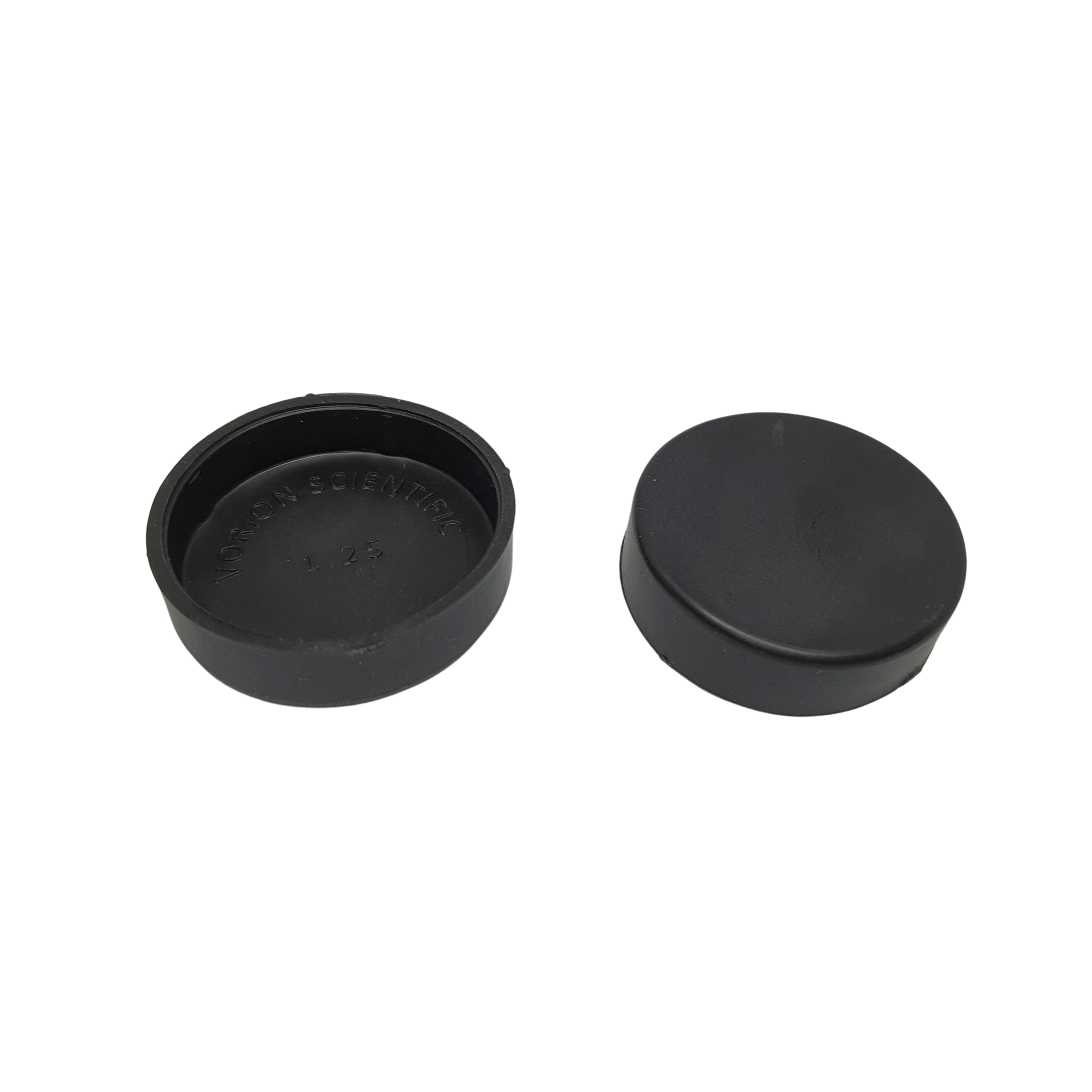 Main image of Vorion Scientific Rubber Dust Caps Black – Accessories > Telescope Dust Caps | Shop at Vorion Scientific India