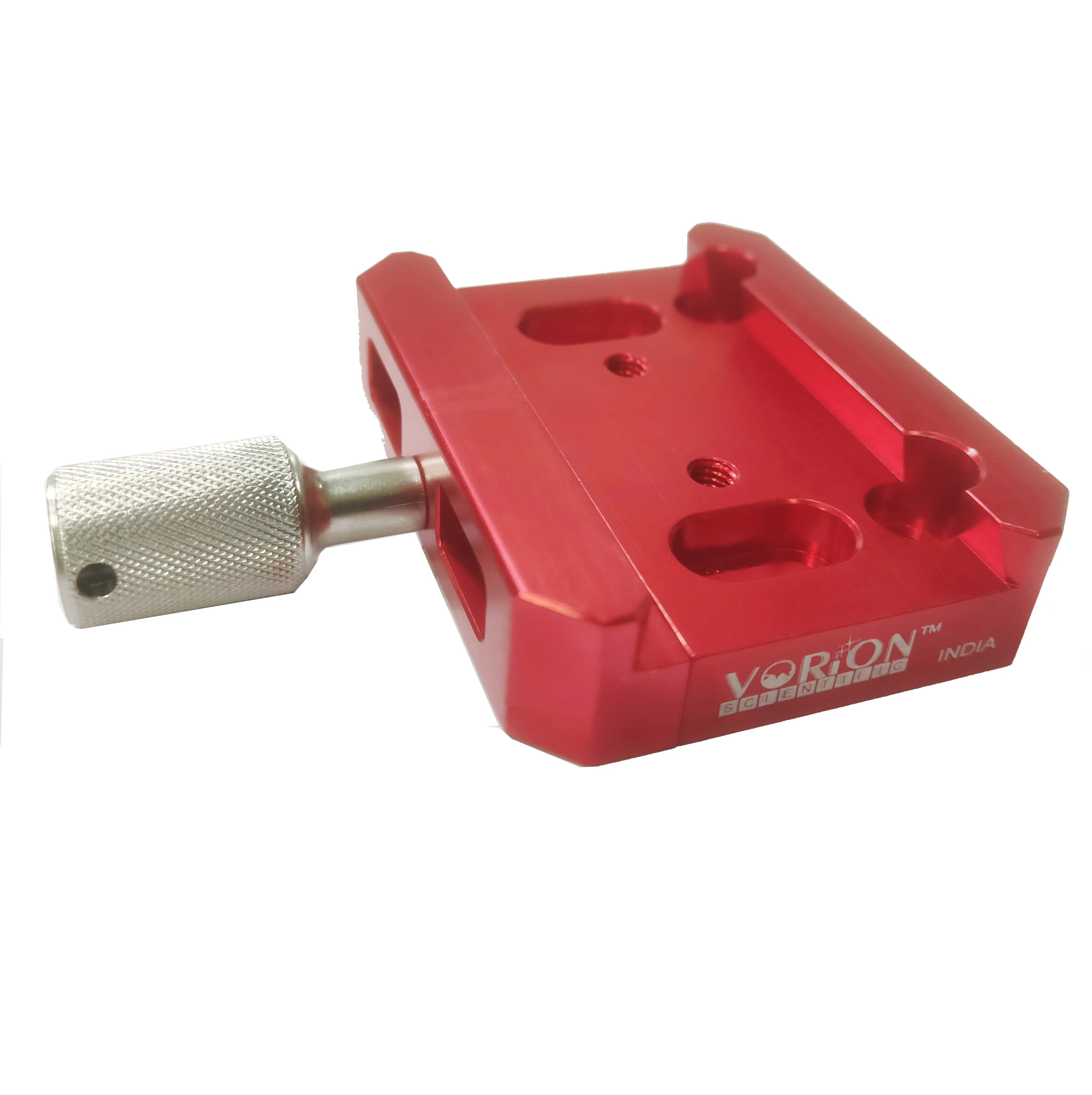 Main image of Vorion Scientific Vixen Style Saddle Clamping Mount – Dovetail System > Vixen Style | Shop at Vorion Scientific India