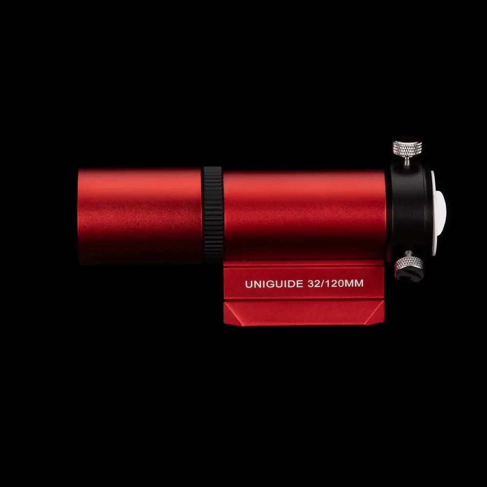 Side view of WILLIAM OPTICS UNIGUIDE 32MM F/3.75 – Telescope > Refractor Telescopes | Shop at Vorion Scientific India