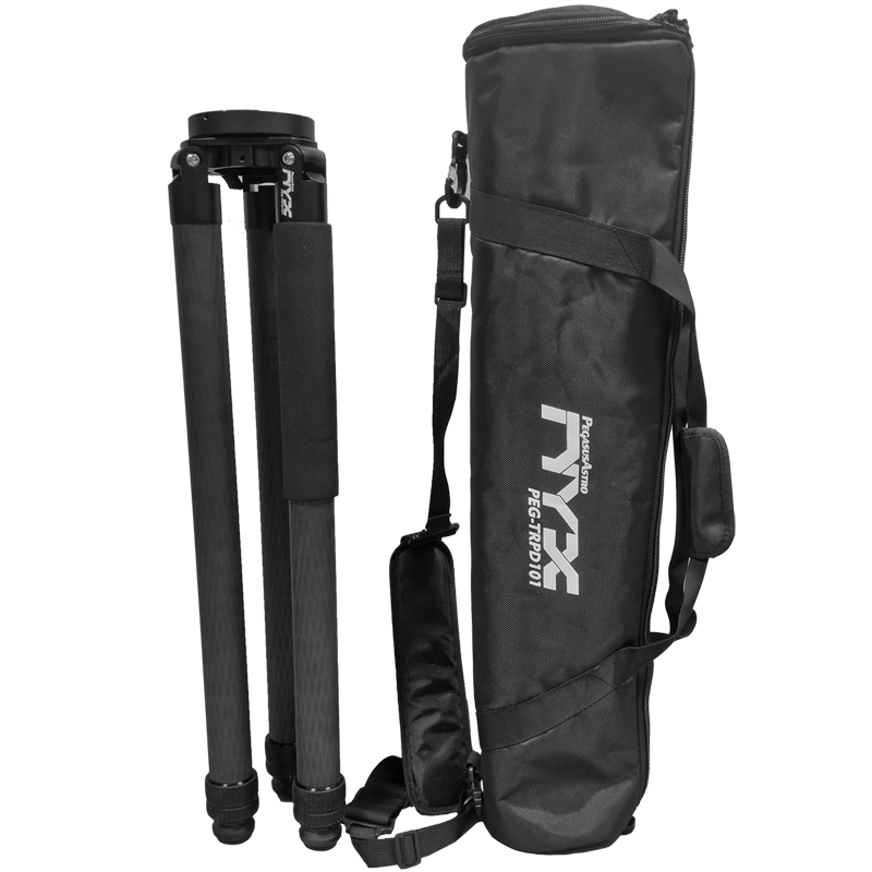 Side view of Pegasus Carbon Fiber Tripod – Accessories > Astronomy Tripod | Shop at Vorion Scientific India