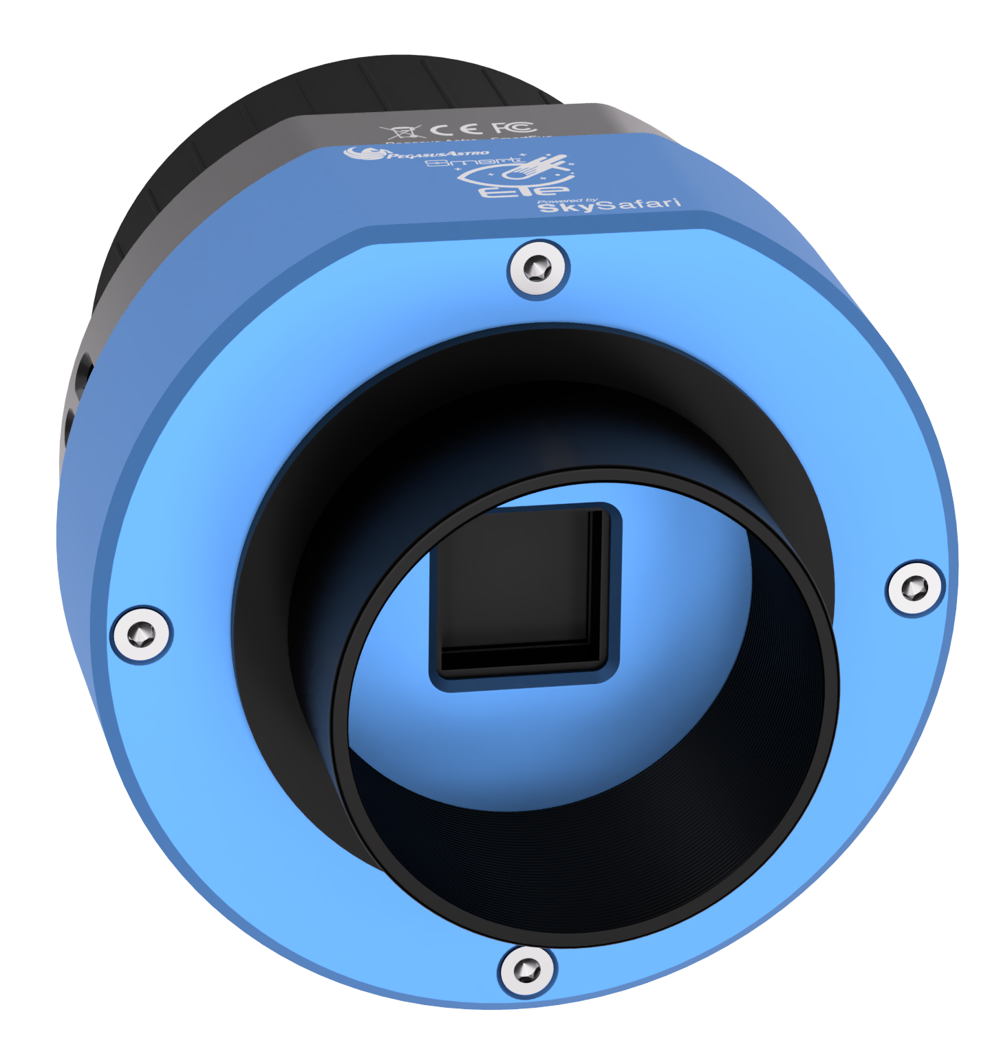 Side view of Pegasus Astro Smart Eyepiece for Telescopes – Eyepiece | Shop at Vorion Scientific India