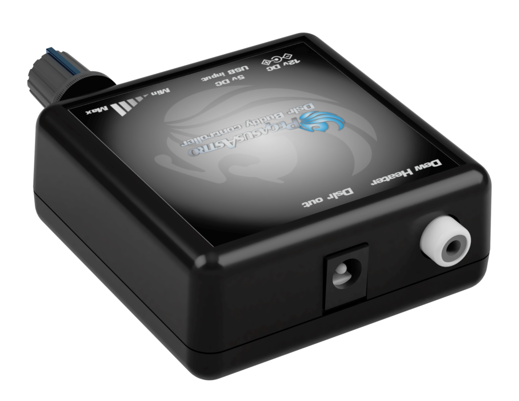 Side view of Pegasus Astro DSLR Buddy v2 – Accessories > Camera Accessories | Shop at Vorion Scientific India