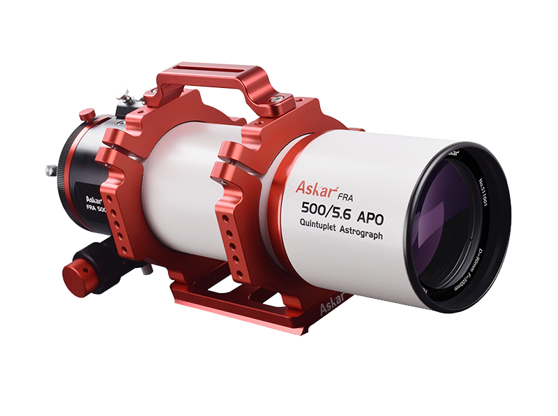 Side view of ASKAR 500FRA REFRACTOR TELESCOPE – Telescope > Refractor Telescopes | Shop at Vorion Scientific India