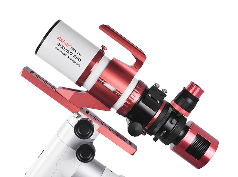 Side view of ASKAR 300PROFRA REFRACTOR TELESCOPE – Telescope > Refractor Telescopes | Shop at Vorion Scientific India