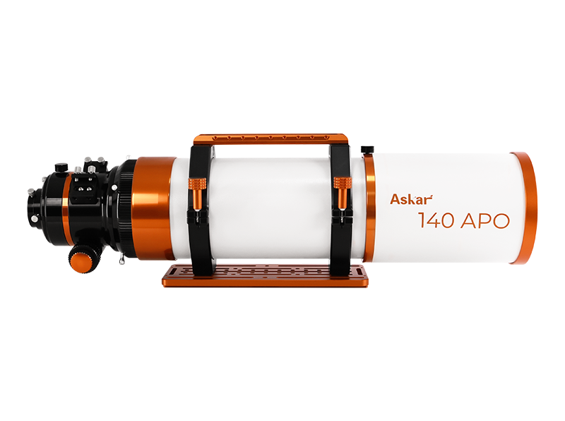 Side view of ASKAR 140 APO REFRACTOR TELESCOPE – Telescope > Refractor Telescopes | Shop at Vorion Scientific India