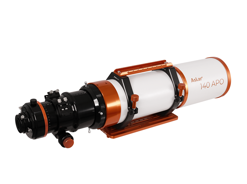 Side view of ASKAR 140 APO REFRACTOR TELESCOPE – Telescope > Refractor Telescopes | Shop at Vorion Scientific India