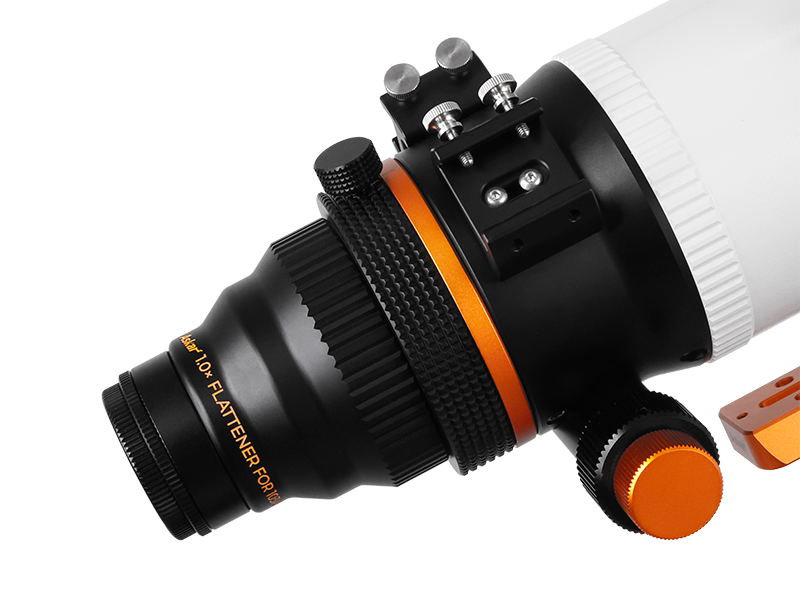 Side view of ASKAR 103APO 1 Flattener – Accessories | Shop at Vorion Scientific India