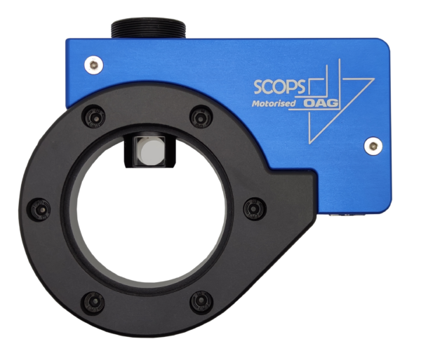 Side view of Pegasus Astro Scops OAG – Accessories | Shop at Vorion Scientific India