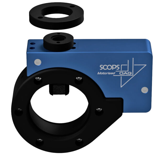 Side view of Pegasus Astro Scops OAG – Accessories | Shop at Vorion Scientific India