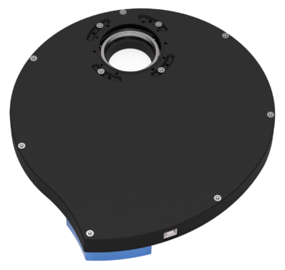 Side view of Pegasus Astro Filter wheel – Filter Wheel | Shop at Vorion Scientific India