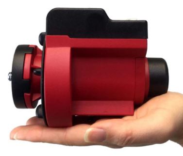 Side view of i-OPTRON SkyGuider Pro Camera Mount with Polar Scope – Mounts | Shop at Vorion Scientific India