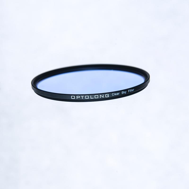 Side view of Optolong Clear Sky Filter Screw on Lens - CS-M77 – Filters > Imaging Filters | Shop at Vorion Scientific India