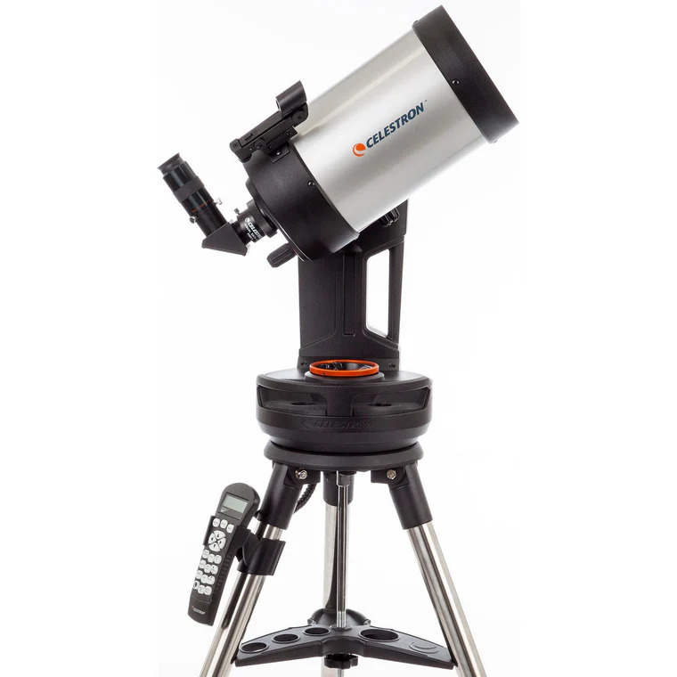 Side view of Celestrone NexStar Evolution 6 Telescope – Telescope > Catadioptric Telescopes | Shop at Vorion Scientific India