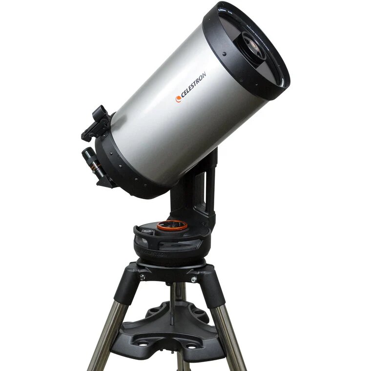 Side view of Celestron NexStar Evolution 9.25 Telescope – Telescope > Catadioptric Telescopes | Shop at Vorion Scientific India