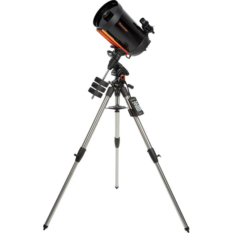 Side view of Celestron Advanced VX 11 Schmidt-Cassegrain Telescope – Telescope > Catadioptric Telescopes | Shop at Vorion Scientific India