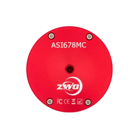 Side view of ZWO ASI678MC Planetary Camera