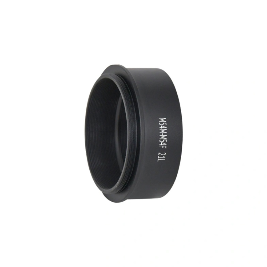 side view of ZWO M54-M54 adapter - 16.5
