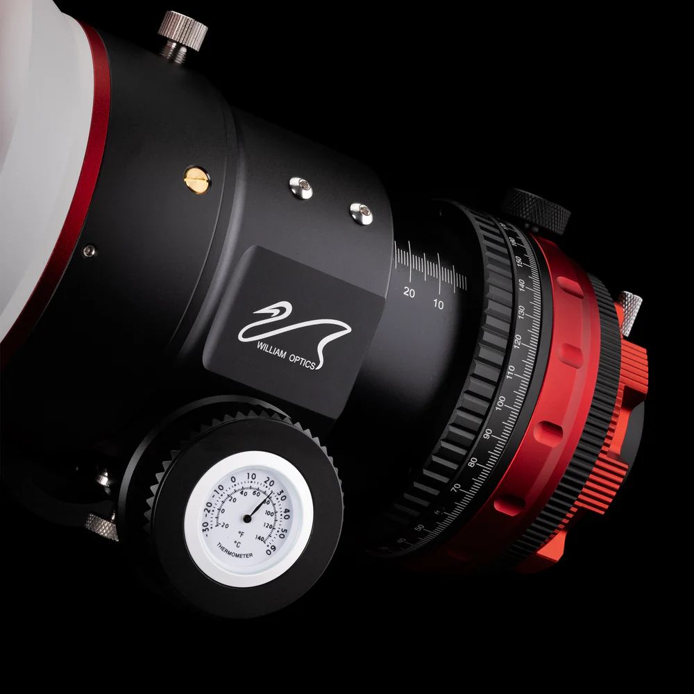 Side view of William Optics Fluorostar 120 Telescope