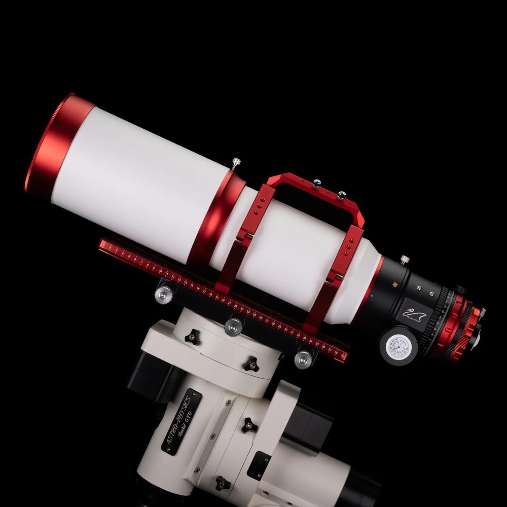 Side view of William Optics Fluorostar 120 Telescope