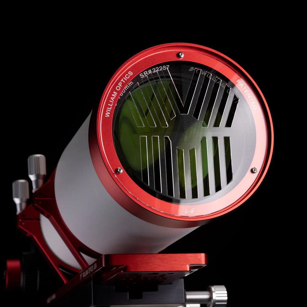 Side view of William Optics Fluorostar 120 Telescope
