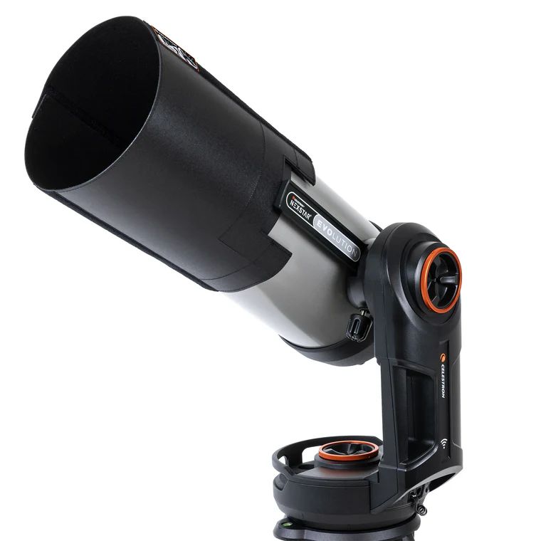 Side view of Celestron Dew Shield for C6 and C8 OTA