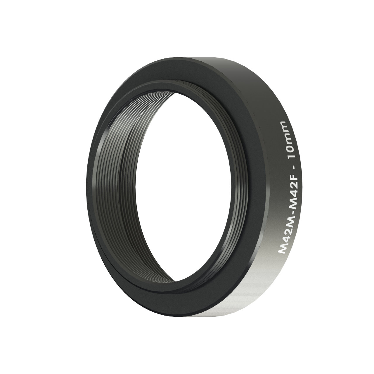 Side view of Vorion Scientific M42 Spacers M42M-M42F - 10mm