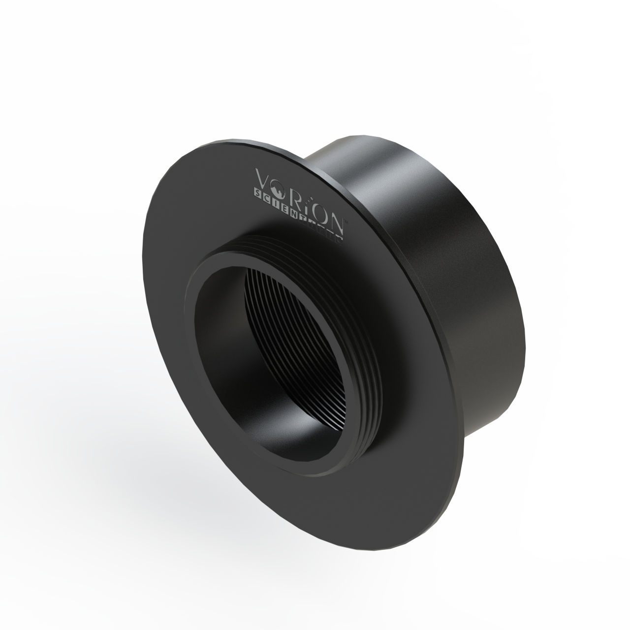 Side view of Vorion Scientific Photographic CS Mount Adapter