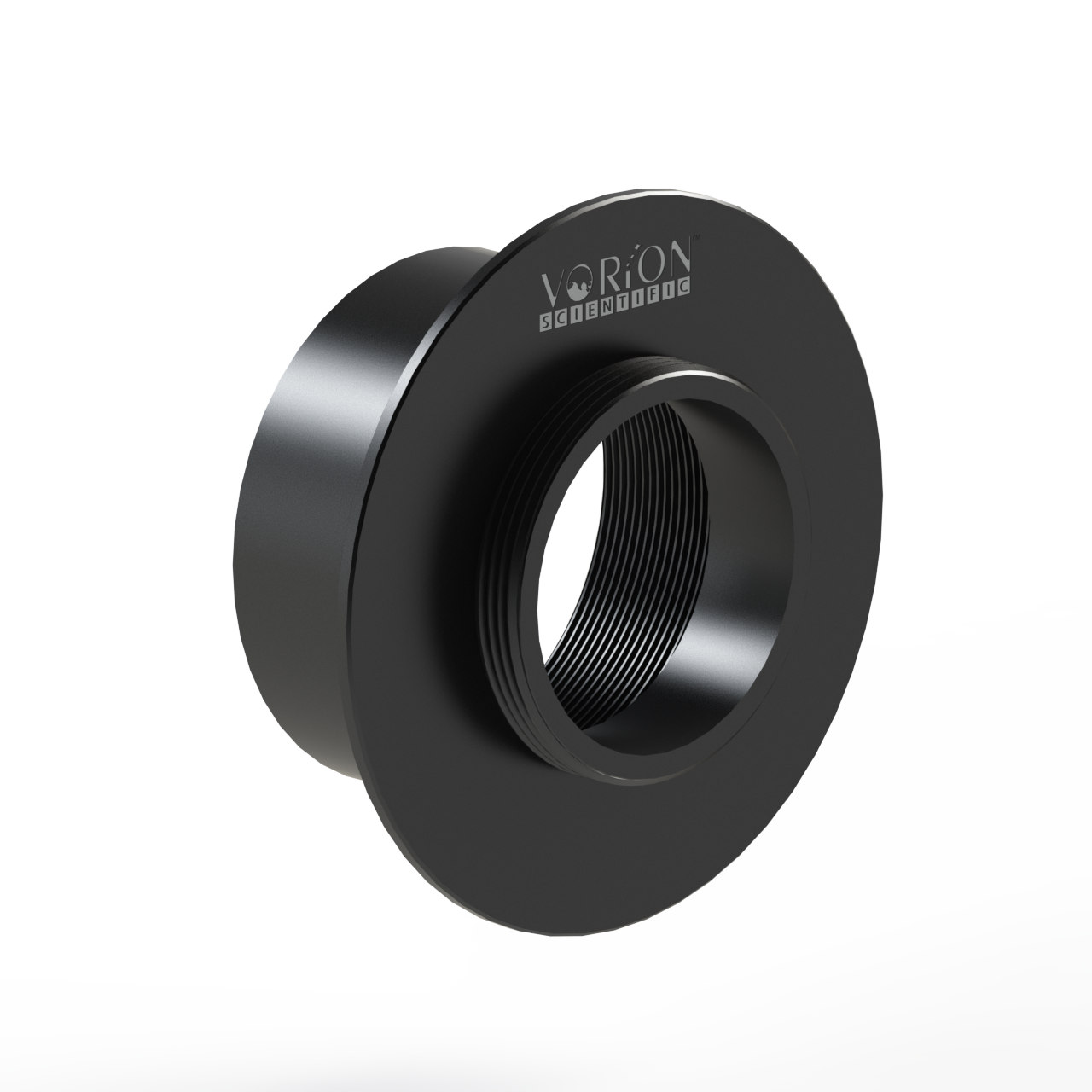 Side view of Vorion Scientific Photographic CS Mount Adapter