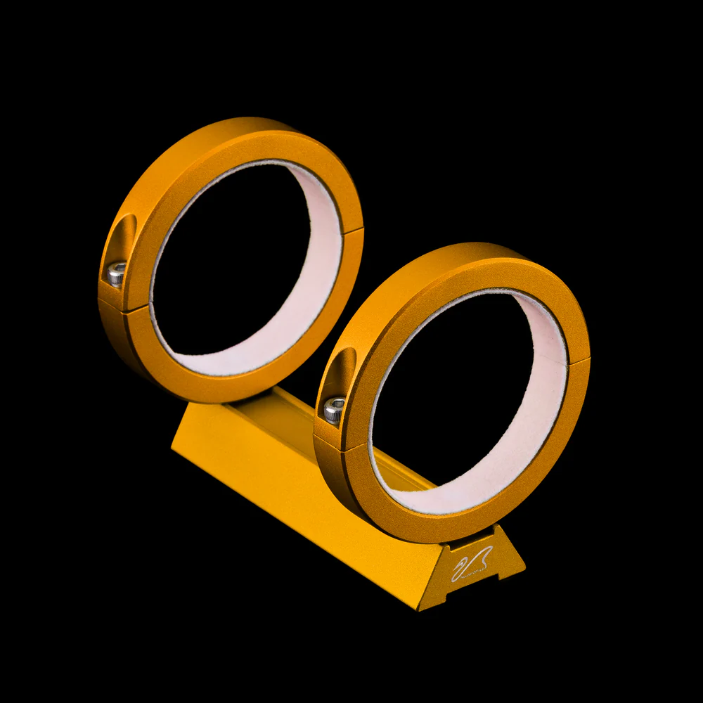 main image of William Optics Slide-base 50mm Guiding Rings - Gold