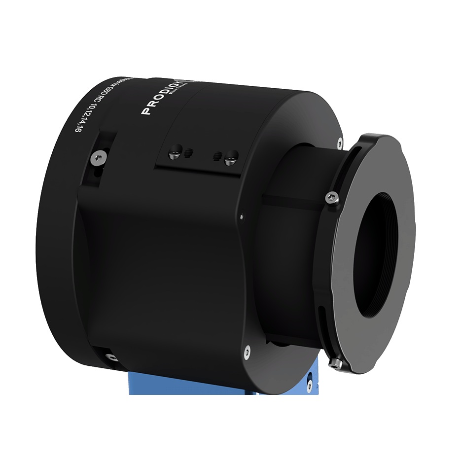 Side view of Pegasus Astro Prodigy Micro focuser – Accessories > Focusing System | Shop at Vorion Scientific India