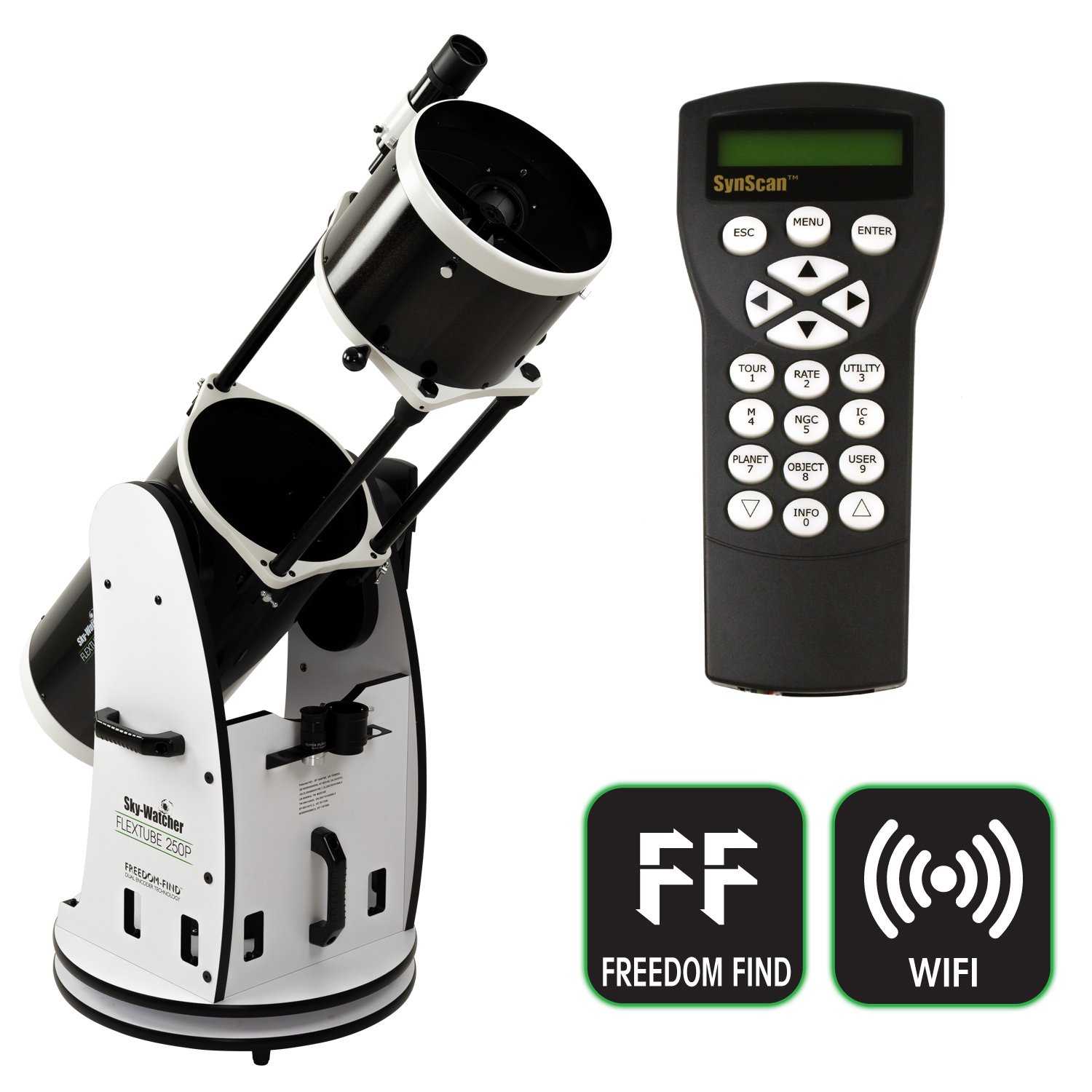 Side view of Sky-Watcher DOB 10