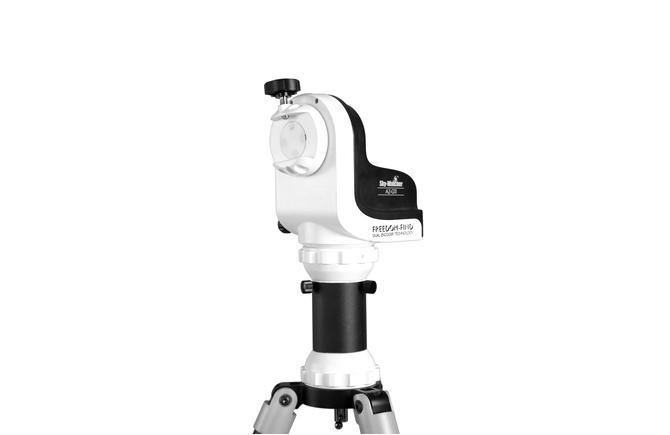 Side view of Sky-Watcher AZ GTi Mount with with extension and tripod