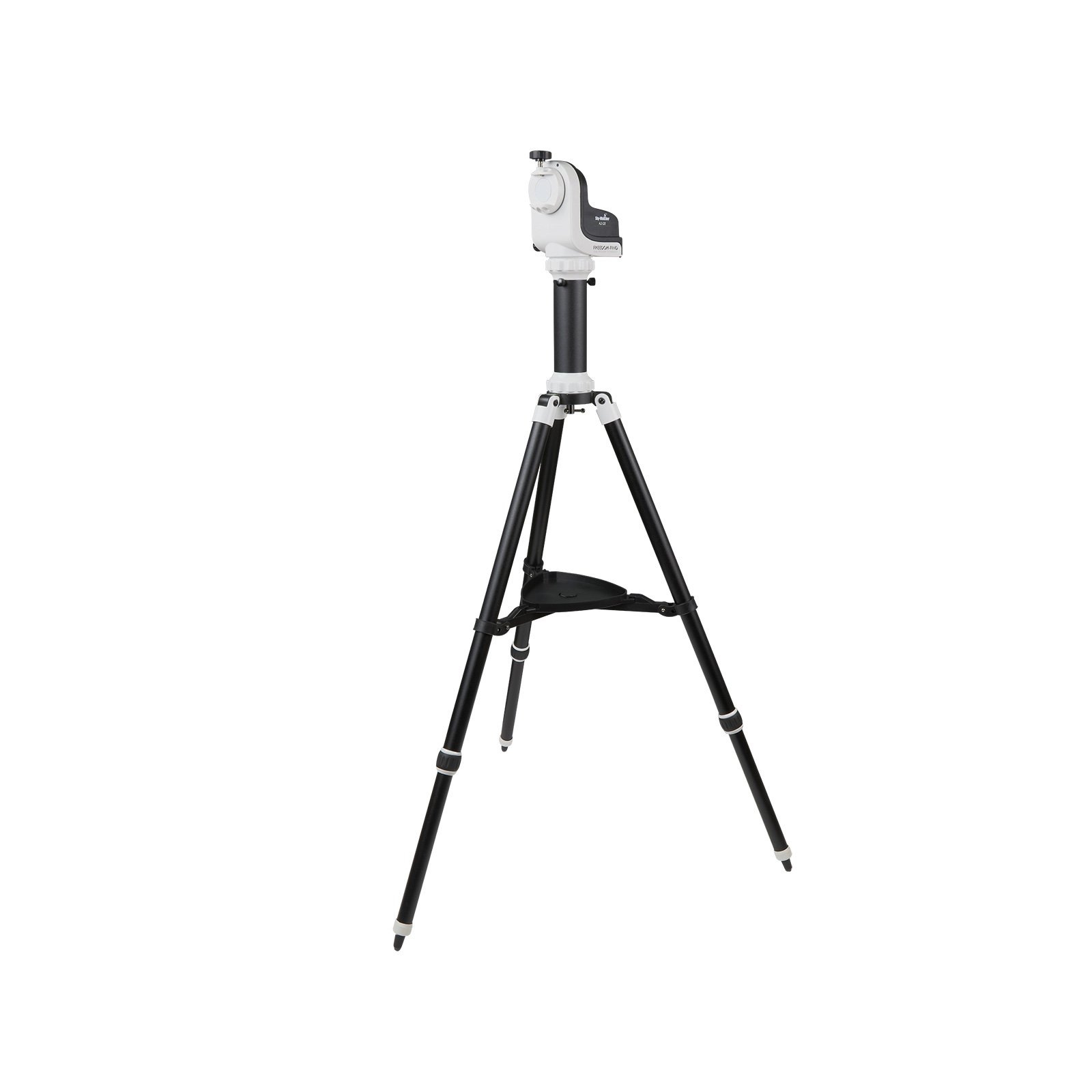 Side view of Sky-Watcher AZ GTi Mount with with extension and tripod