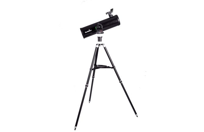 Side view of Sky-Watcher AZ GTi Mount with with extension and tripod