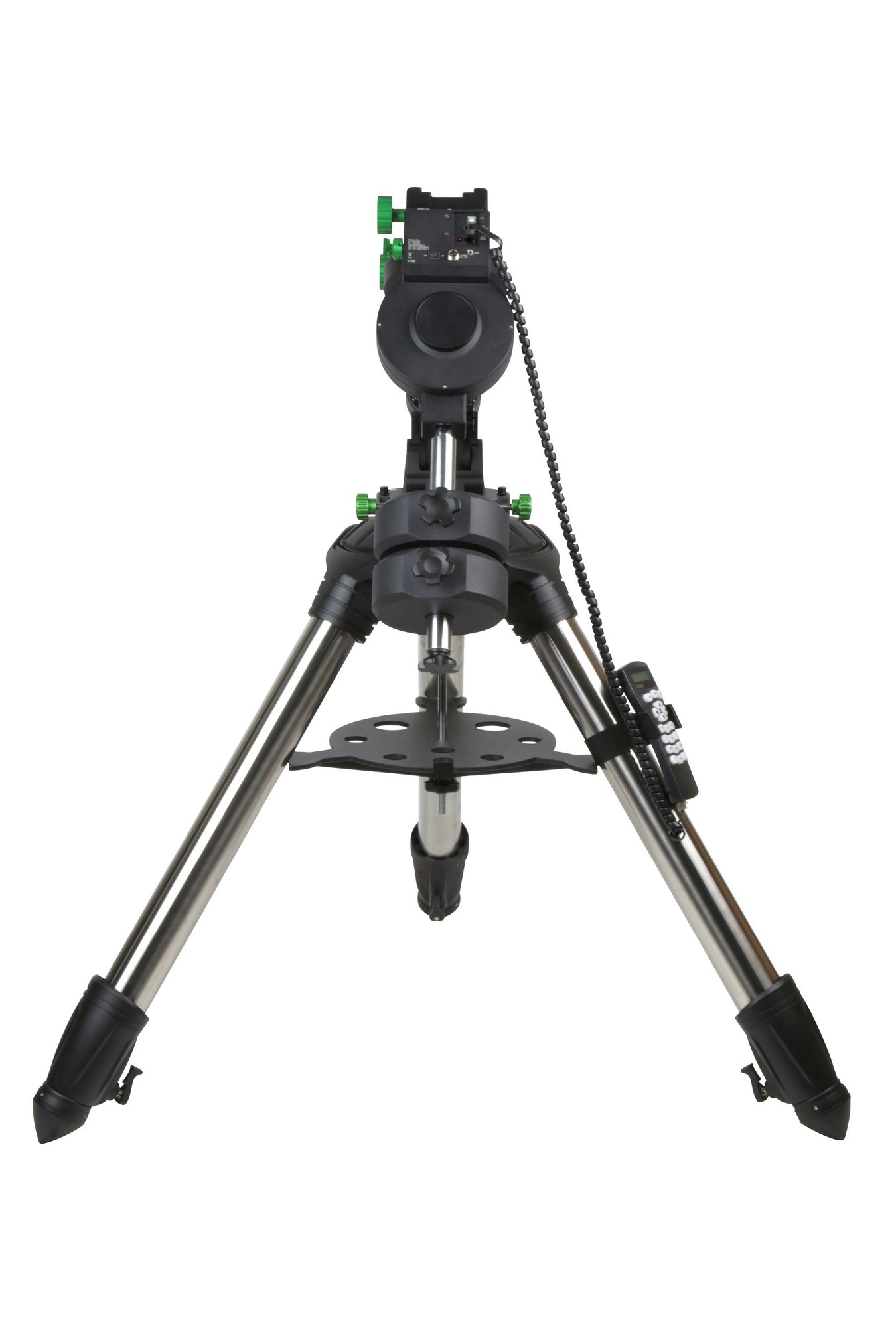 Side view of Sky-Watcher CQ350 Pro Mount with Heavy Duty Field Tripod