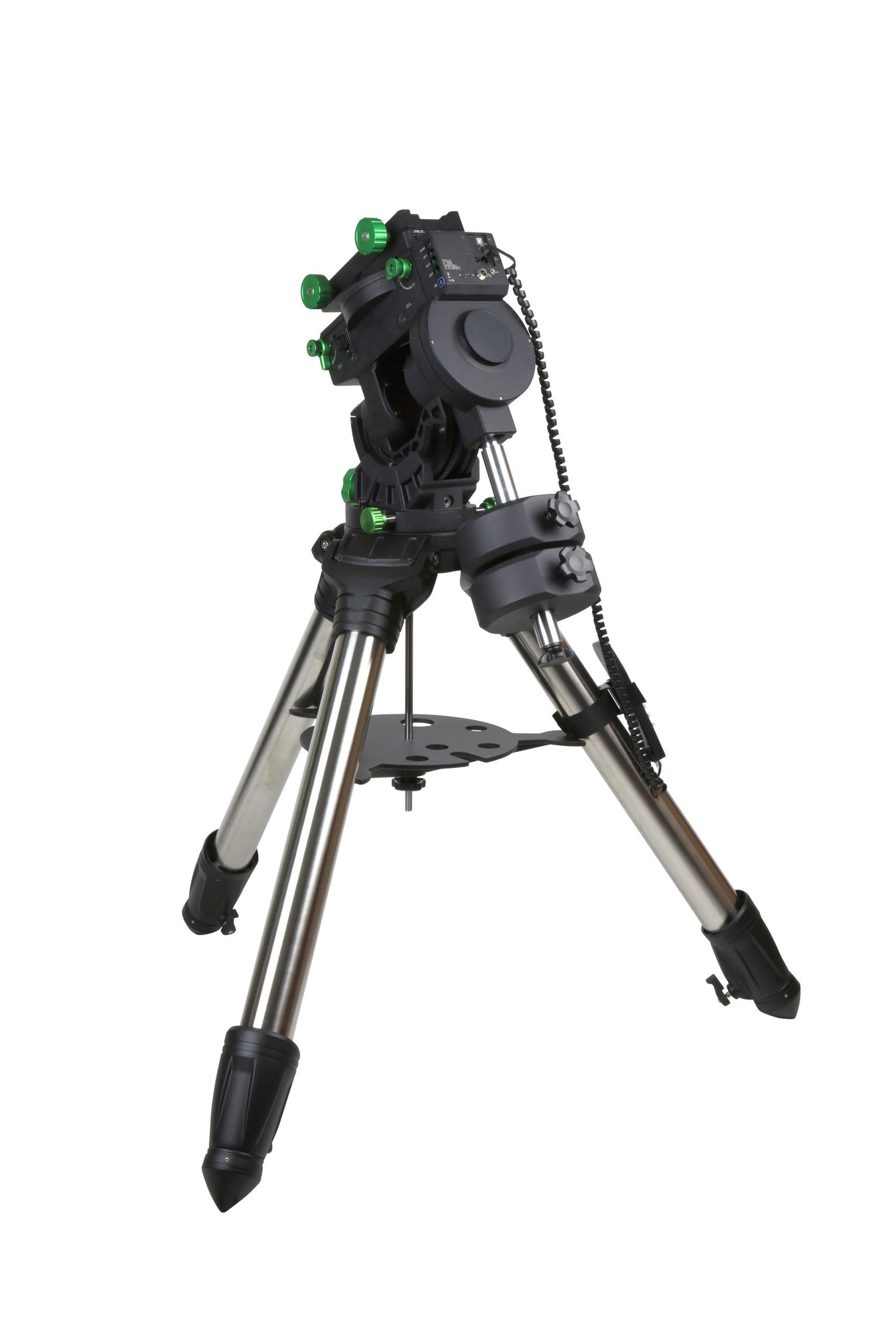 Side view of Sky-Watcher CQ350 Pro Mount with Heavy Duty Field Tripod
