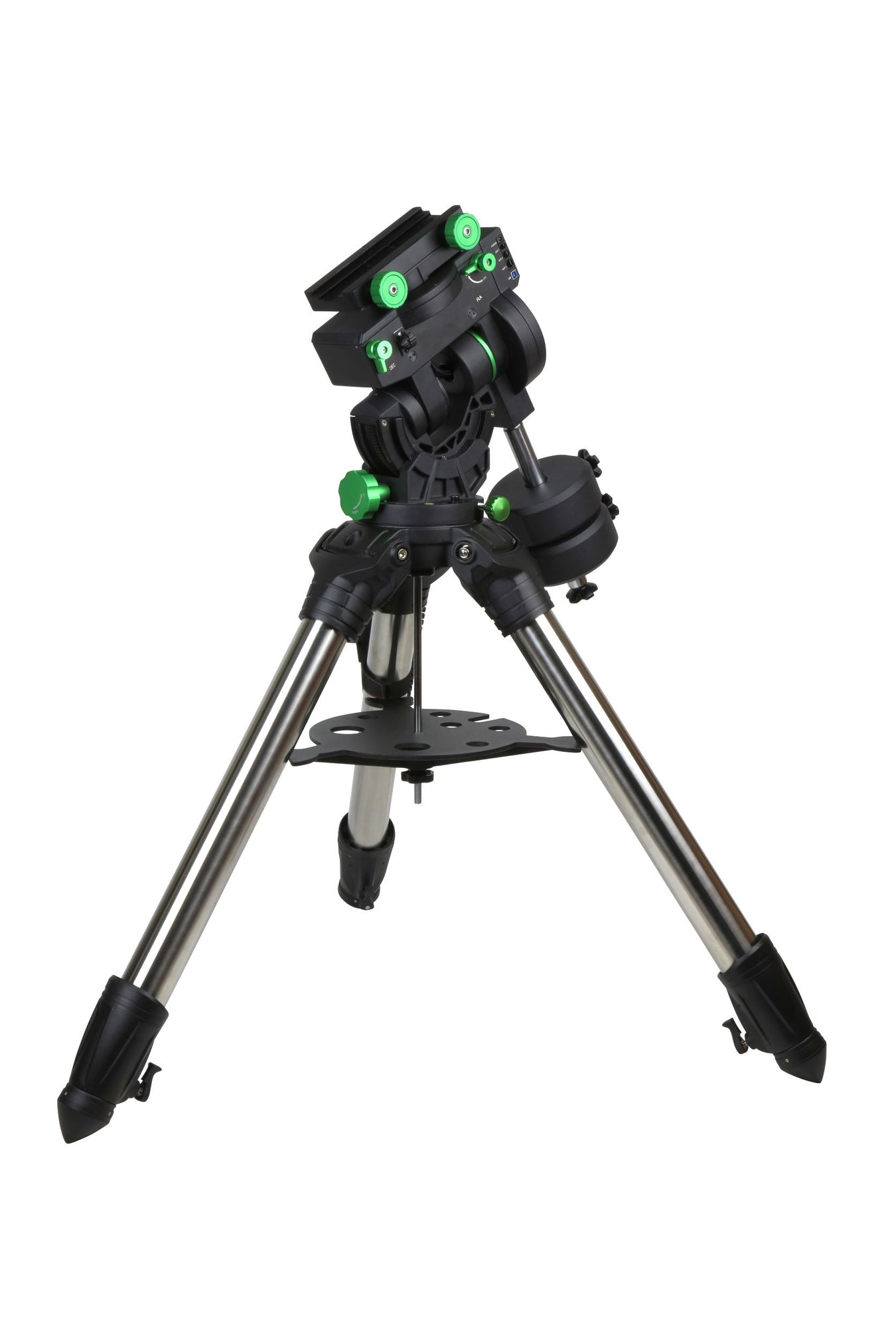 Side view of Sky-Watcher CQ350 Pro Mount with Heavy Duty Field Tripod