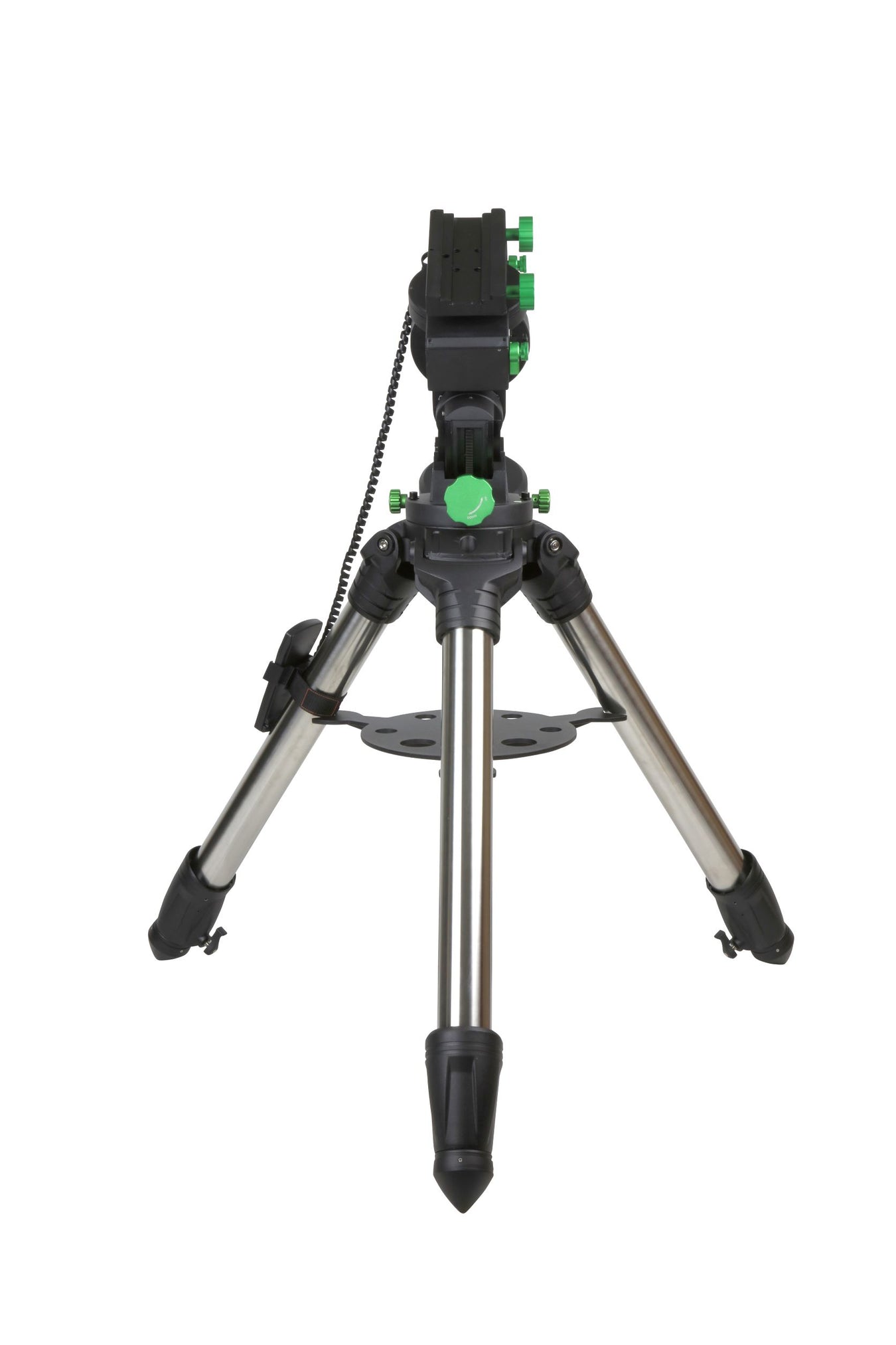 Side view of Sky-Watcher CQ350 Pro Mount with Heavy Duty Field Tripod