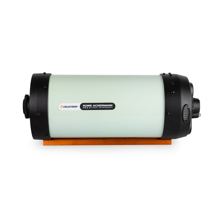 Side view of Celestron RASA 6 Optical Tube Assembly (CGE Dovetail)