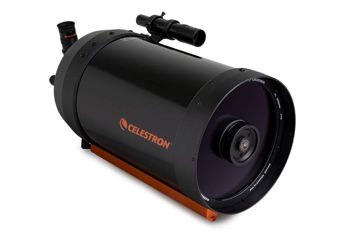 Side view of Celestron C8 Optical Tube Assembly (CGE Dovetail)