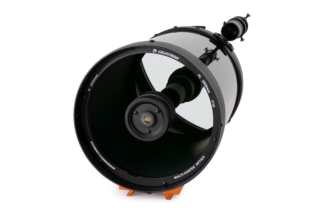 Side view of Celestron C8 Optical Tube Assembly (CGE Dovetail)