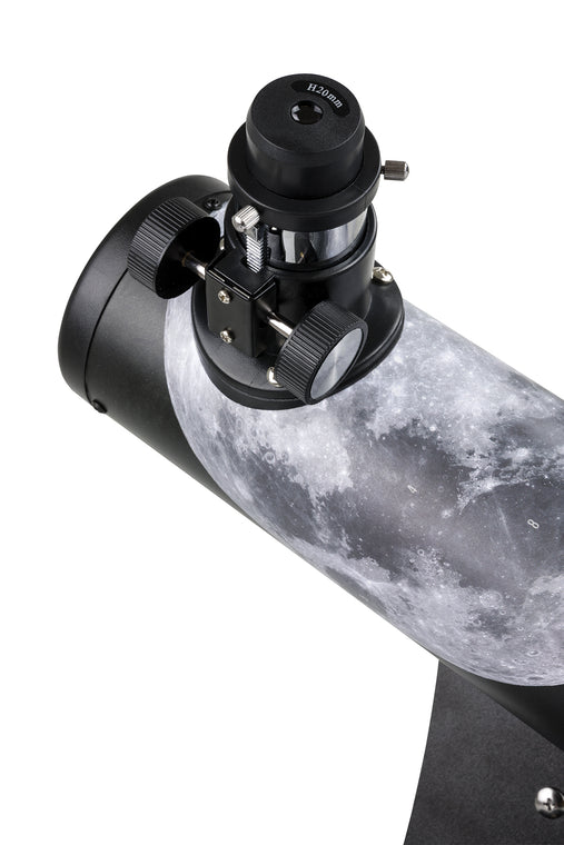Side View Of Celestron FirstScope Signature Series Moon by Robert Reeves Telescope