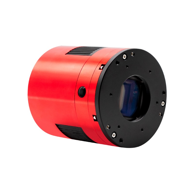 Side view of ZWO ASI2600MM-P Astronomy Cooled Camera