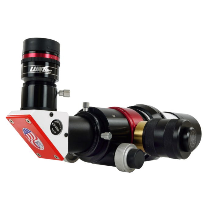side view of Lunt 60mm Universal H-Alpha Solar Telescope B600
