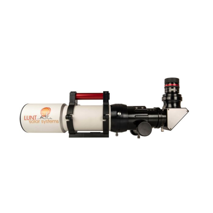 side view of Lunt 80mm Universal H-Alpha Solar Telescope B1200
