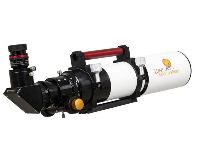 side view of Lunt 100mm Universal H-Alpha Solar Telescope B1200